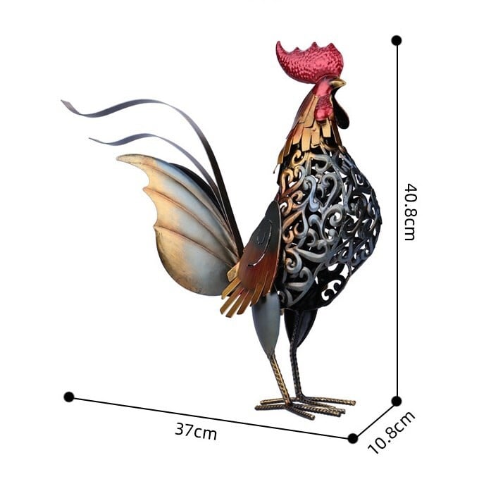 金色の鶏の置物　鉄製品 金色の鶏の置物 鉄製品 金色の鶏の置物 鉄製品 楽天市場】