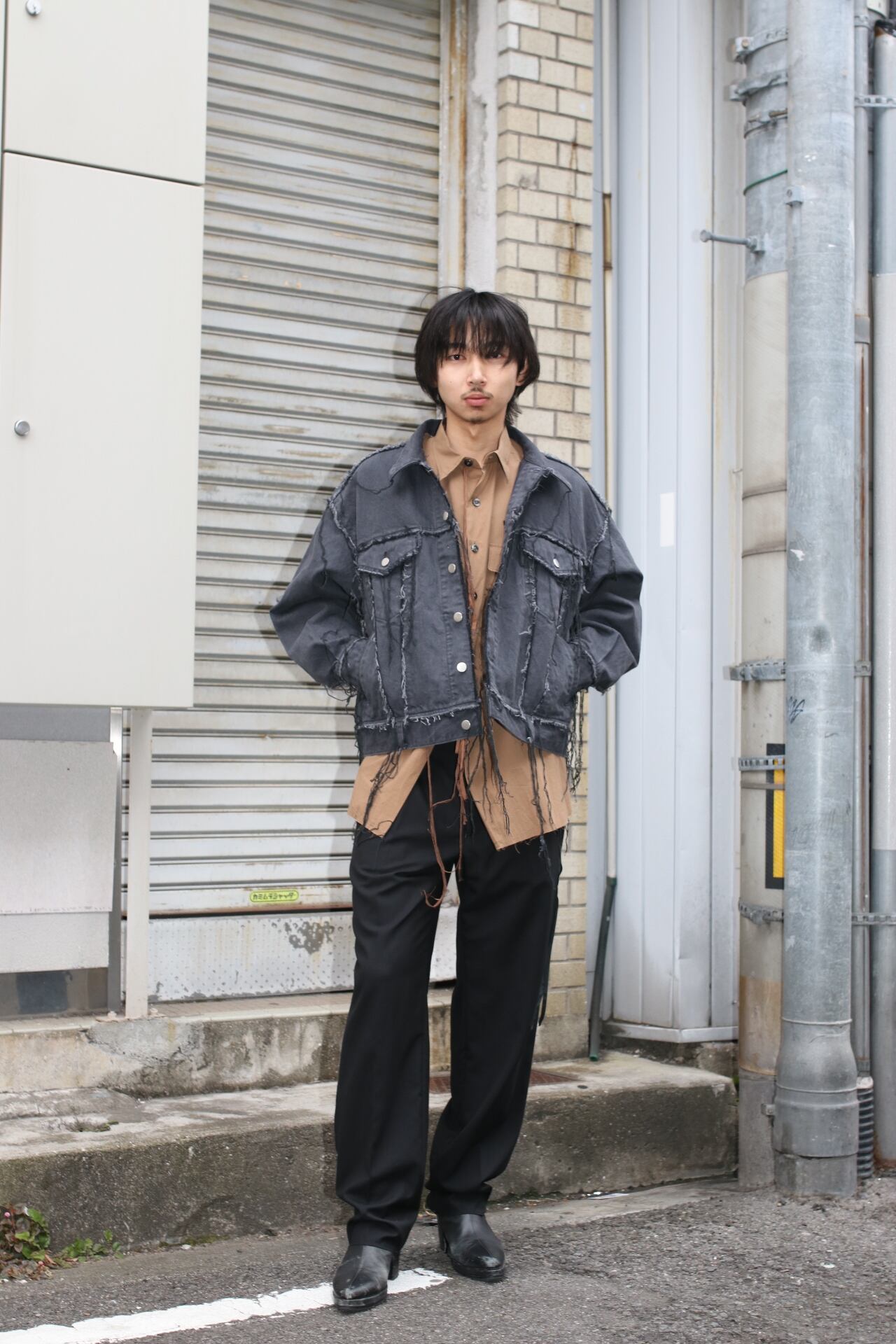 26SS】Midorikawa DENIM JACKET (BLACK) MID26SS-JK03 | IAAAM ONLINE