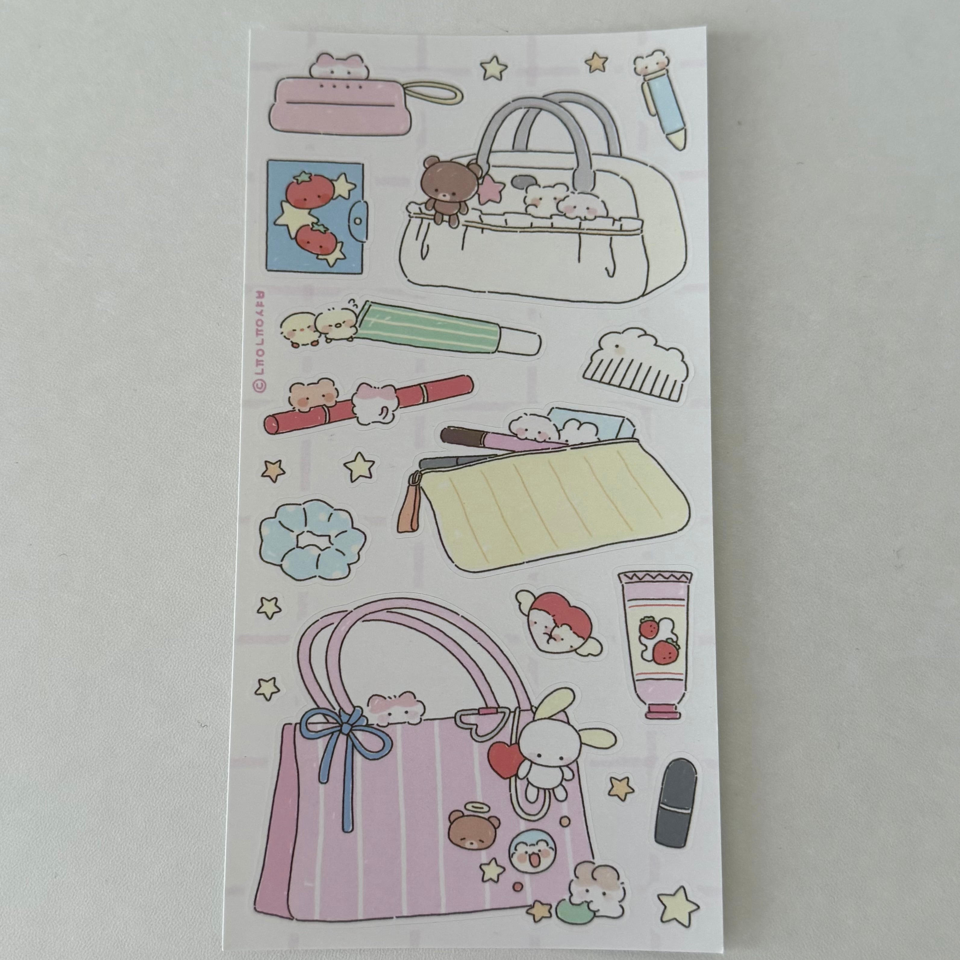 nyung nyung shop 〔sticker-bag- 〕