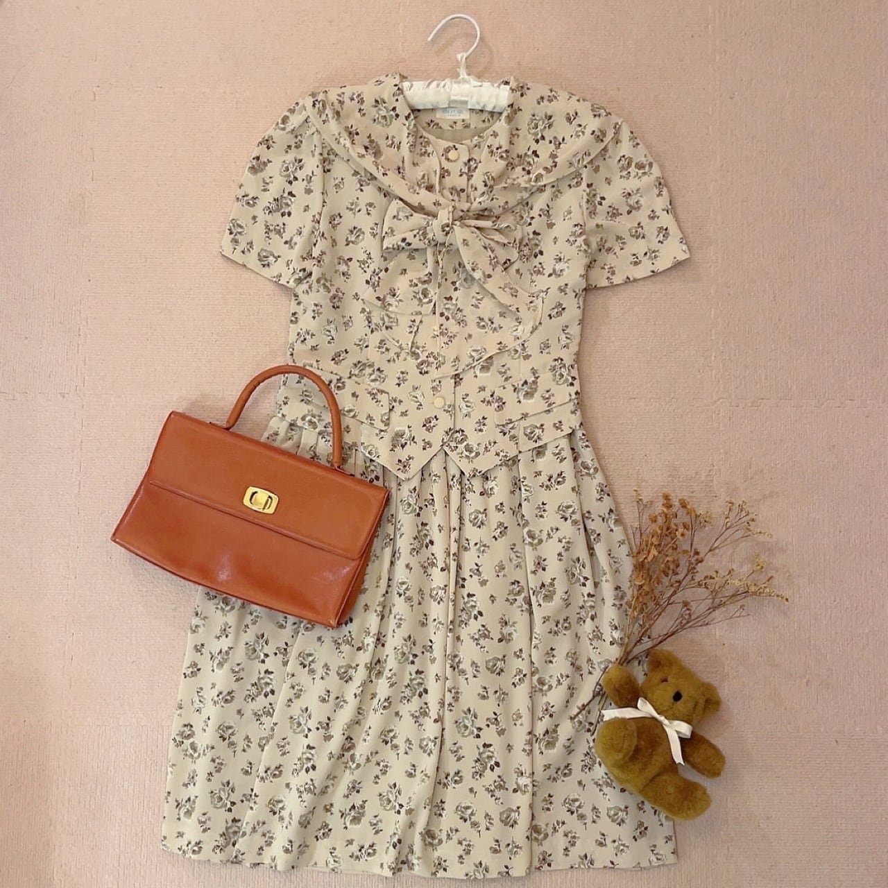ribbon sailor collar separate one-piece