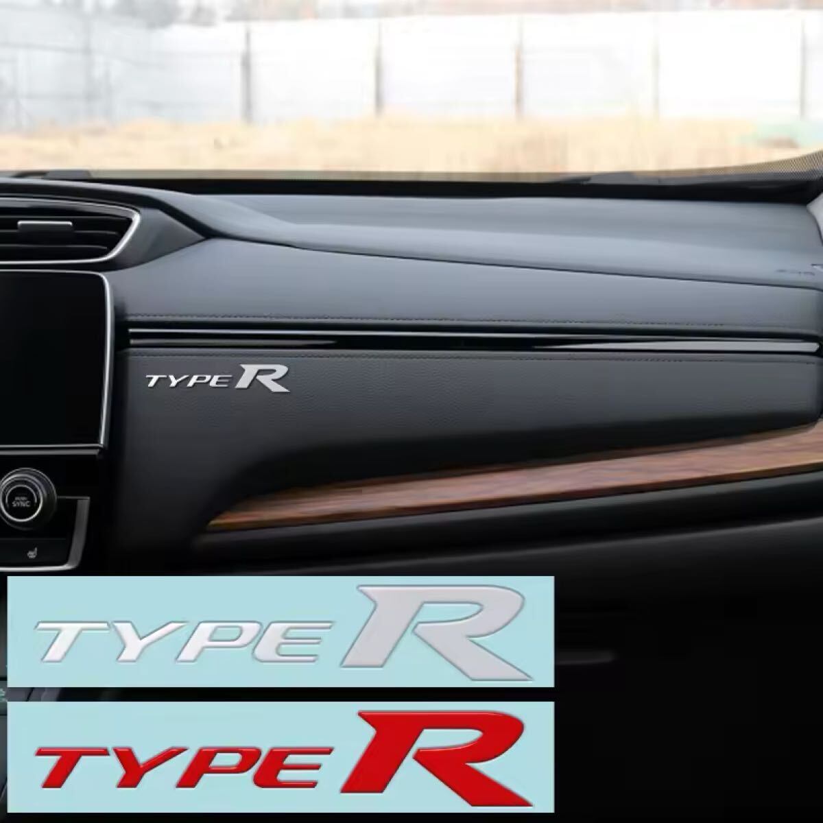 売筋 Demupai転写インテグラタイプRステッカーHONDA DC2用。 20cm*4.3cm ブラック DE-HONDA-TYPE-CBLK 15cm*3.3cm