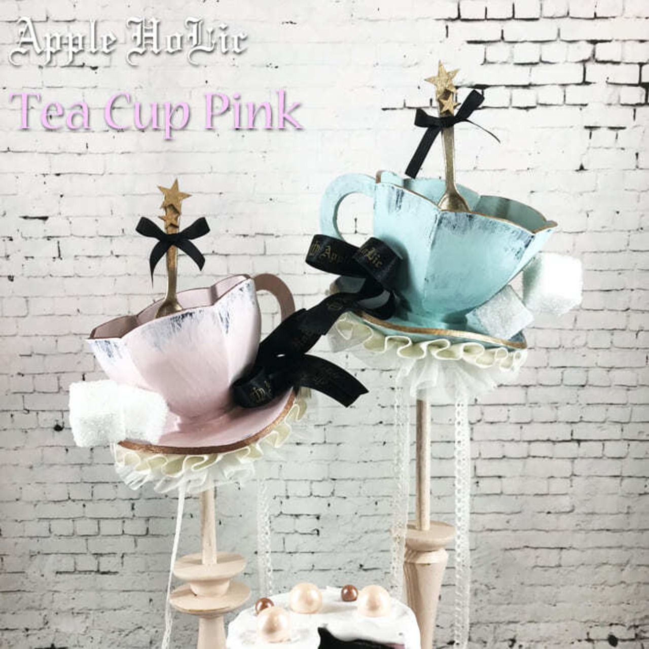 1/6 ドール用 ハット 【Teacup Pink・ティーカップ ピンク】 ブライス 60cmドール