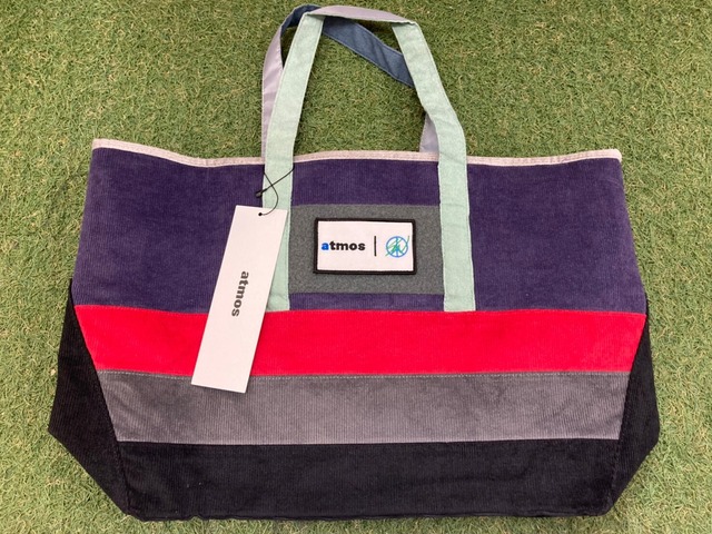 atmos x SeanWotherspoon CORDUROY MULTI TOTE BAG MULTI PATTERN 20SP-S AT20-044 1935