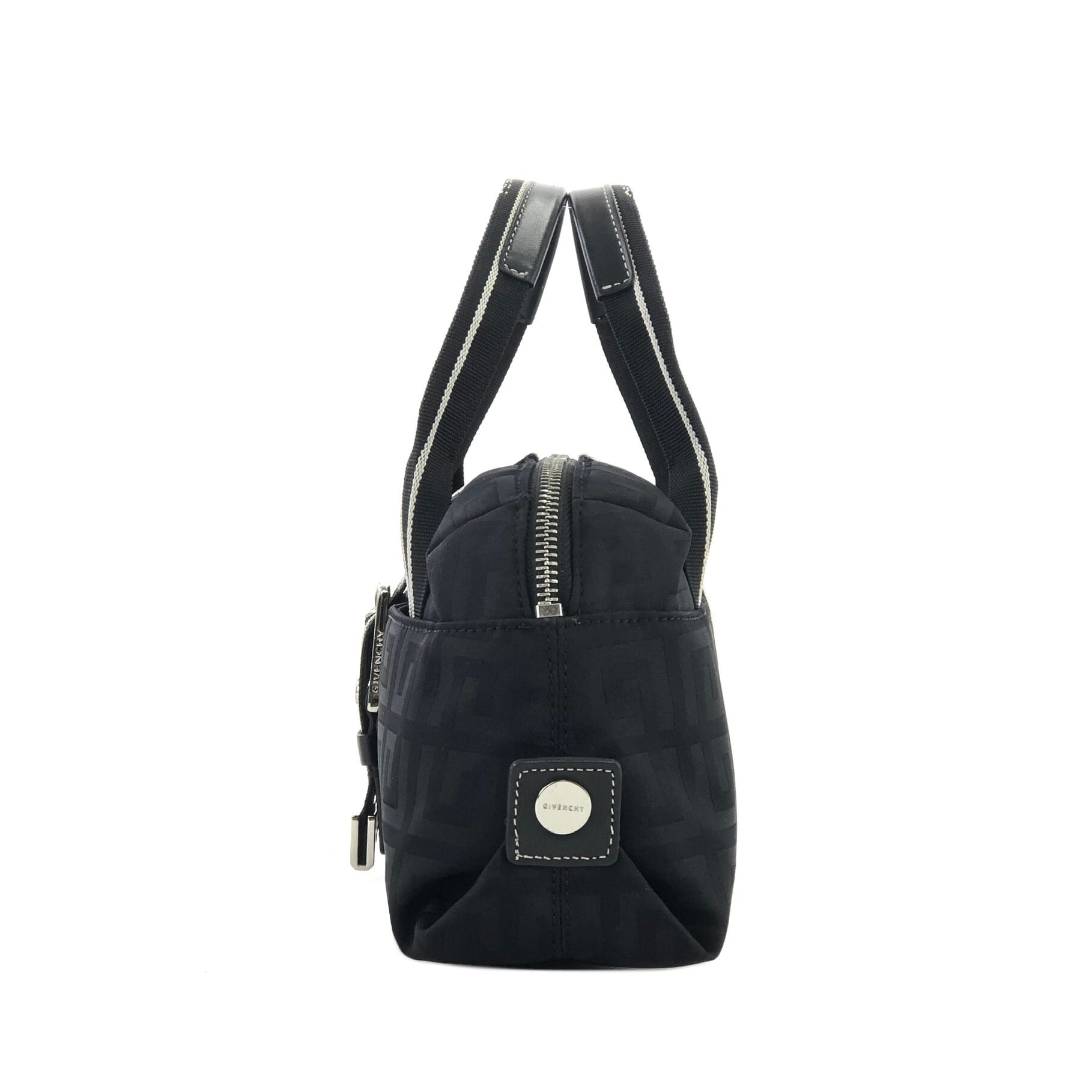 GIVENCHY ジバンシィ ロゴ ナイロン ミニボストン ミニバッグ