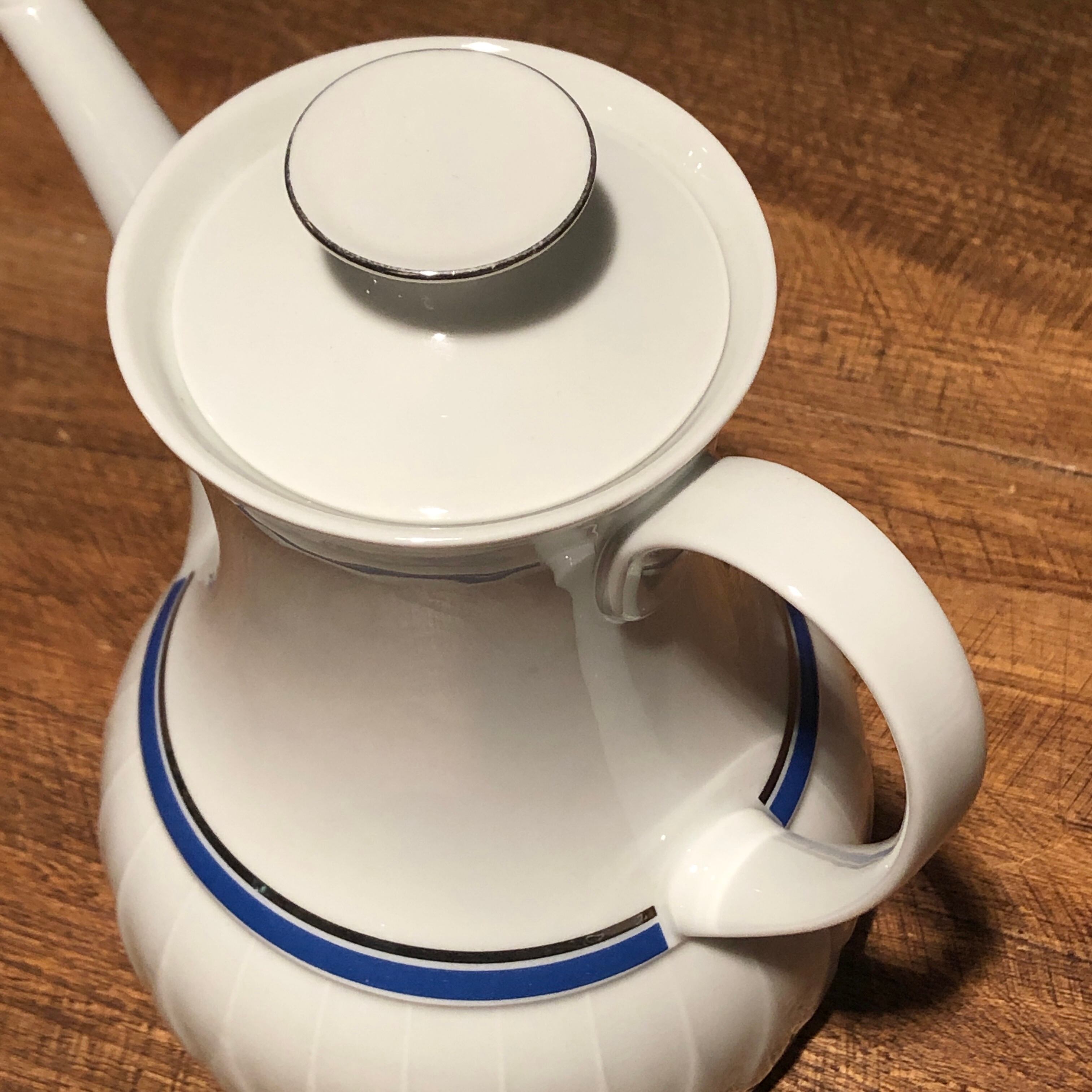 青】東ドイツ1970年代 Thomas（ローゼンタール）コーヒーポット | 家貨