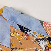 OFT MEN Wacoal オフトメン ワコール シャツデザイン レーヨン 半袖 オープンカラーシャツ L/マルチ メンズ