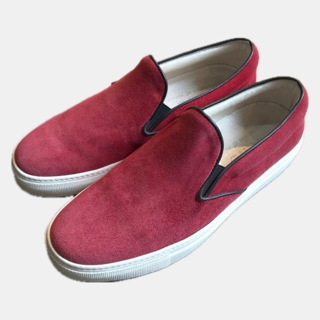 【Amb】SUEDE SLIP‐ON SHOES_RED