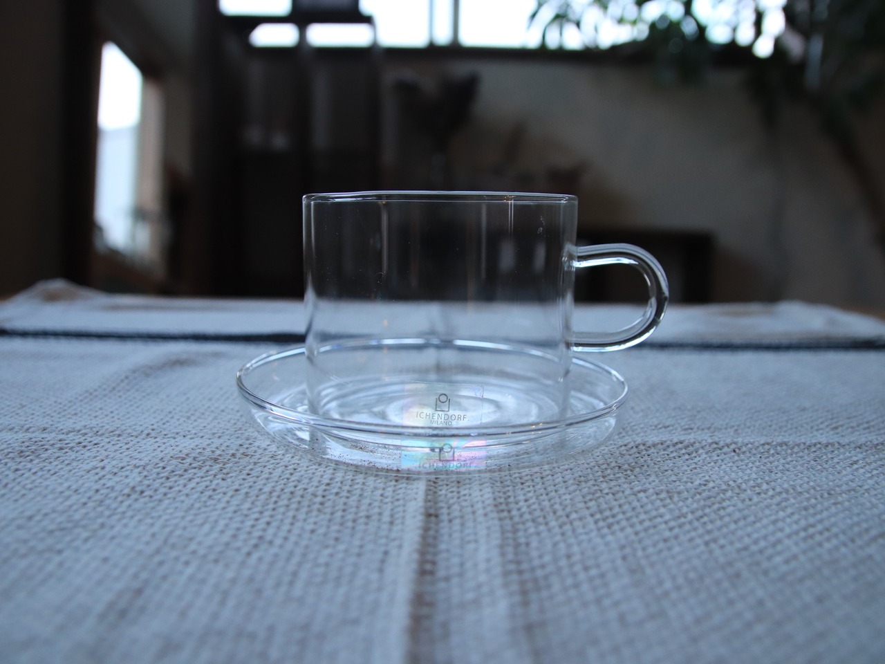 ICHENDORF MILANO PIUMA TEA CUP/イッケンドルフ/ティーカップ/ガラス/耐熱ガラス/ギフト