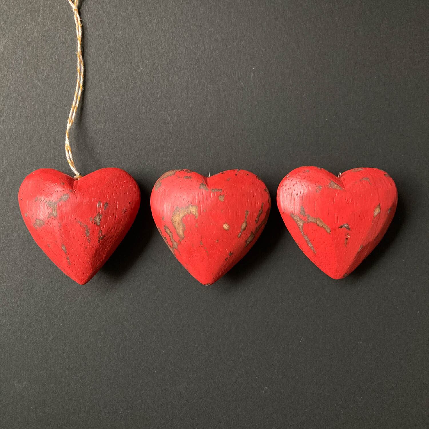 オーナメント 立体ハートM | Dua-アクセサリーパーツショップ