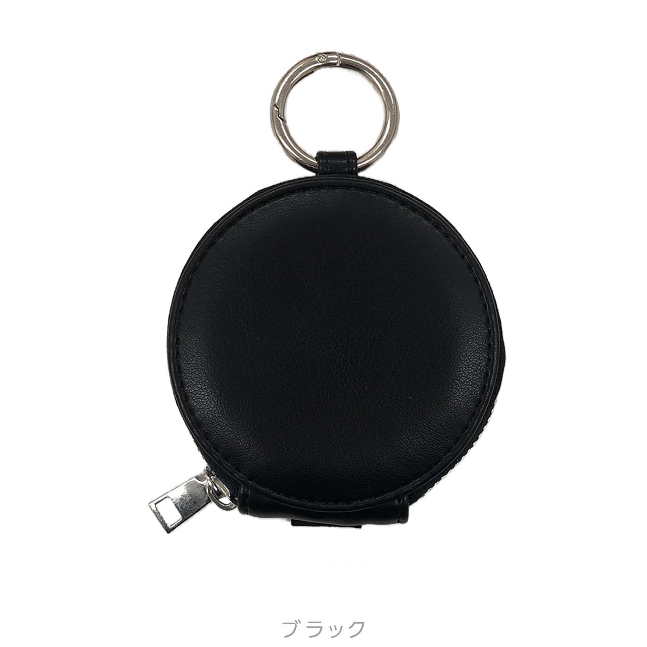 マルチポーチ】ラウンド型 マルチポーチ フェイクレザー ショルダー