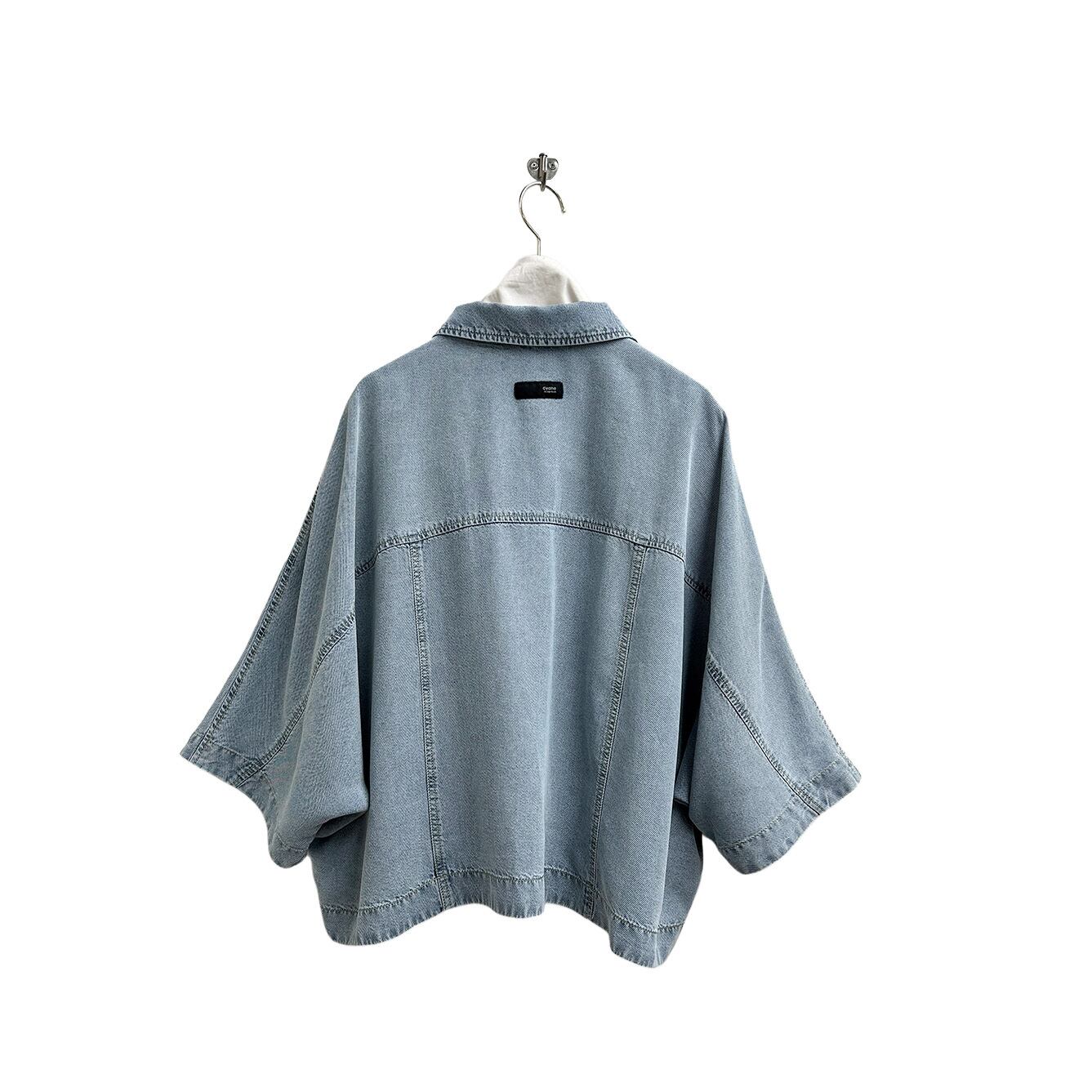 ayane【予約】テンセルデニムショート丈シャツ(N) | whispermusee