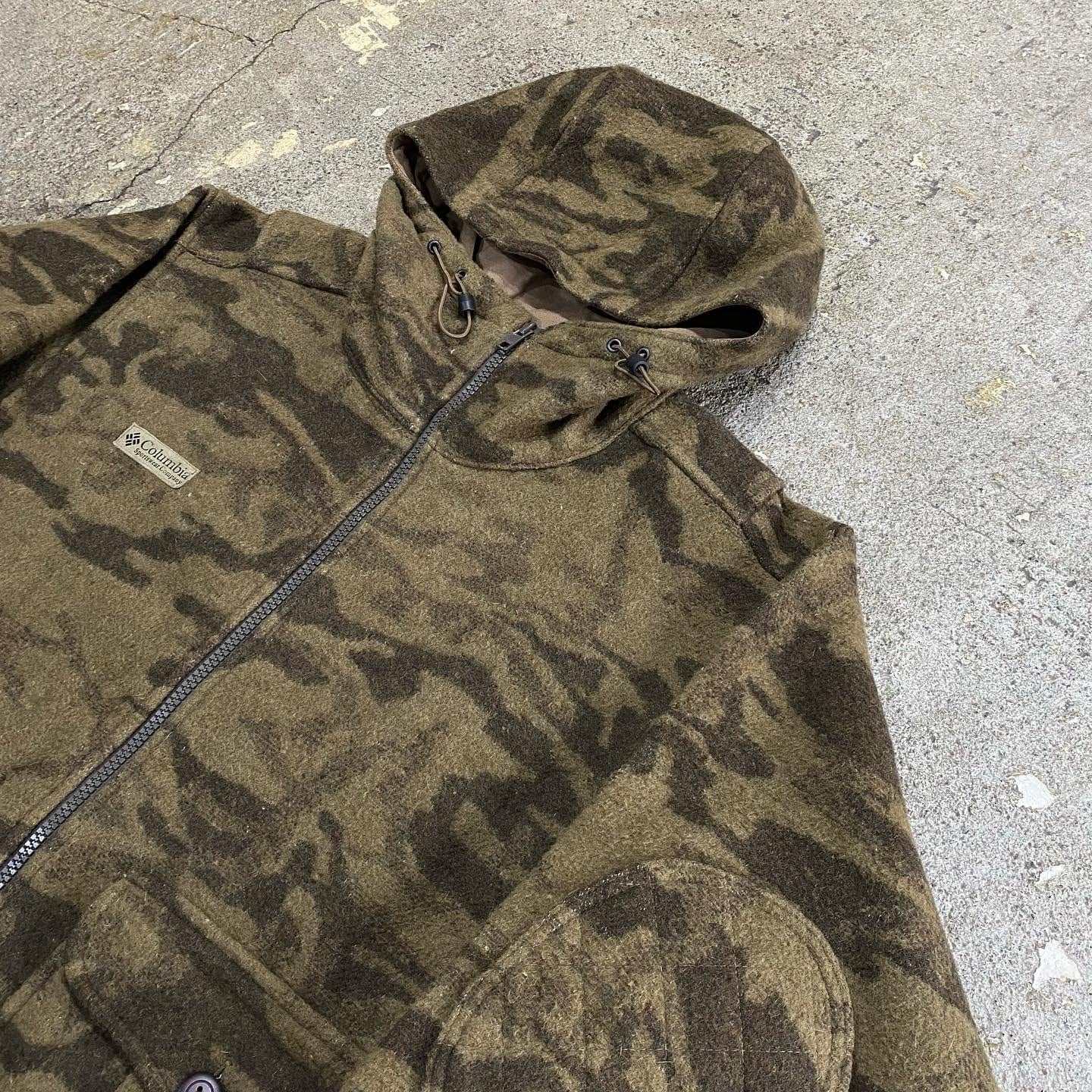 00s Columbia camouflage wool jacket 【仙台店】 | What