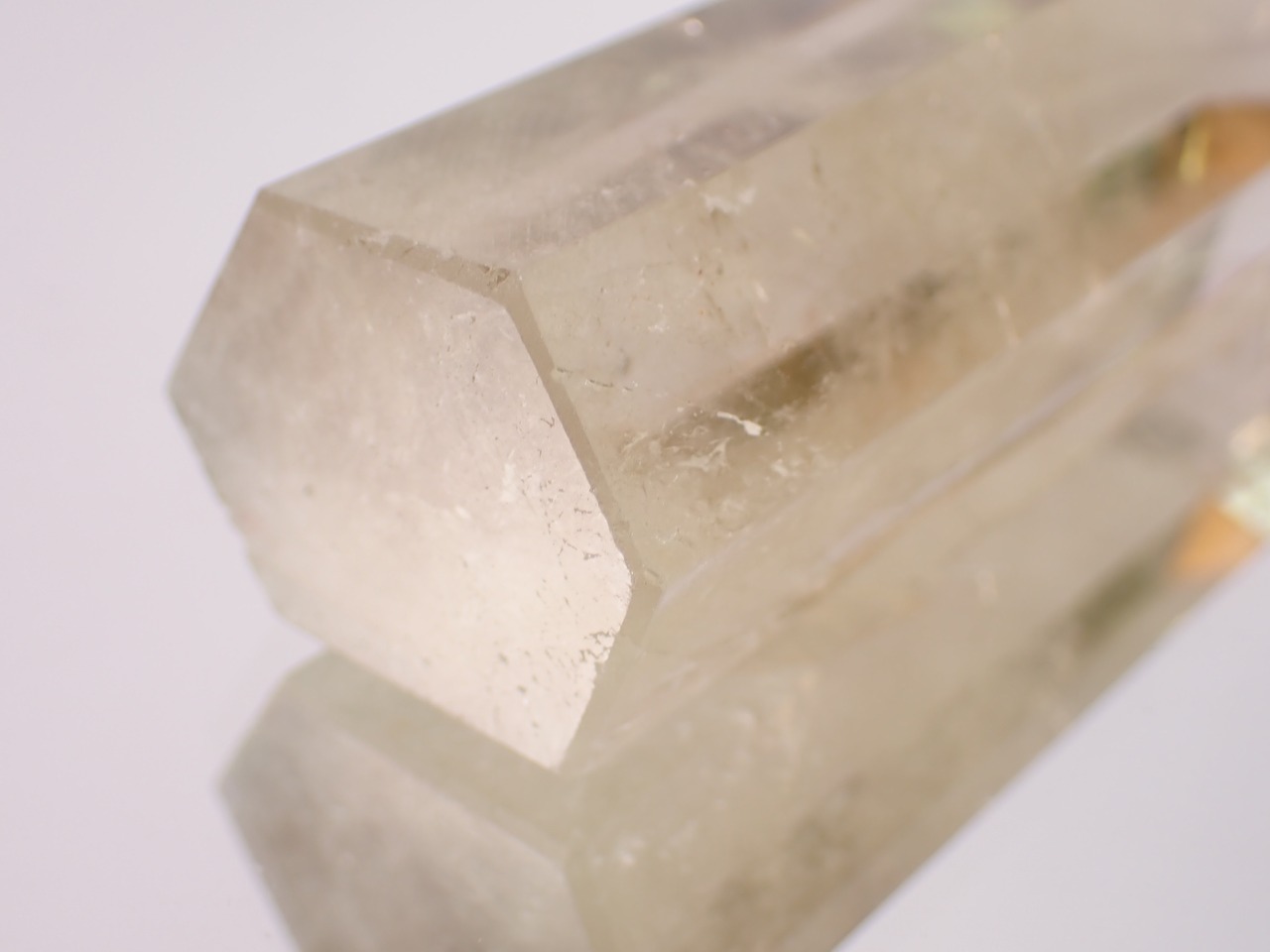 レモンクォーツ　オベリスク/シングルポイント　43g　[D2-5]