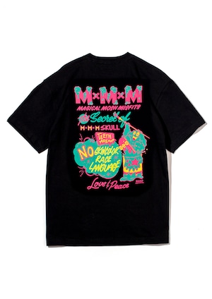 【MAGICAL MOSH MISFITS】マモミ  ドクロの秘密TEE (BLACK) メンズＴシャツ