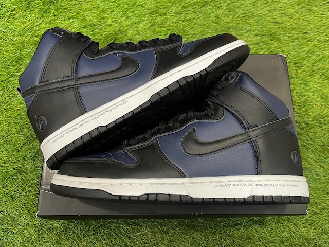 NIKE × FRAGMENT DUNK HIGH/F MIDNIGHT NAVY DJ0383-400 28㎝ 72748