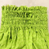 フラダンス 衣装 ALOHA FABRICS アロハファブリック パウスカート グリーン系 ラウアエ柄 植物柄 ハワイアンプリント ハワイアン アロハ フラ ダンス レッスン 練習 ハワイアンダンス ブラウン系 黄緑 茶 シングル スカート フレア 華やか 鮮やか かわいい おしゃれ