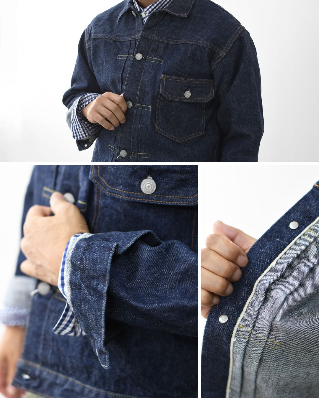 orslow [オアスロウ] TYPE1 40'S PLEATED FRONT BLOUSE [03-6011-81