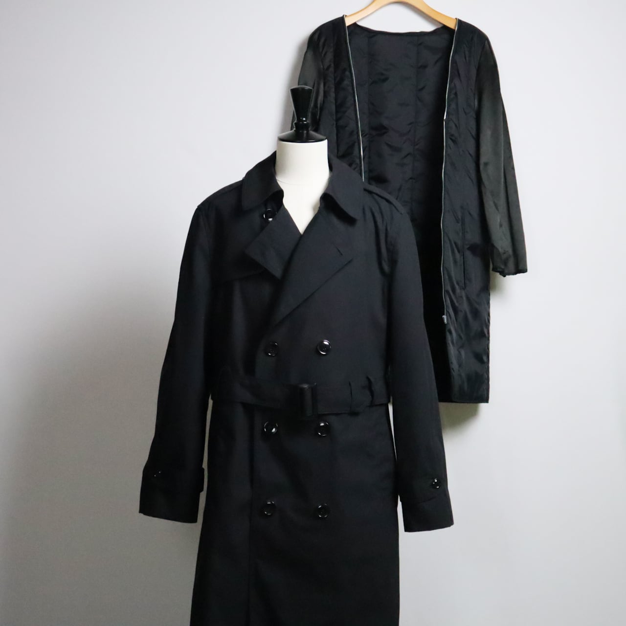 DEAD STOCK】U.S.NAVY TRENCH COAT WITH LINER 米軍 トレンチコート ...