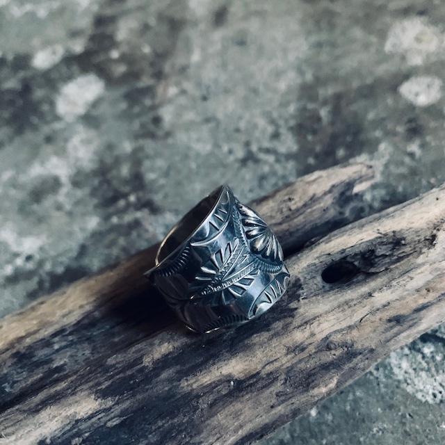 Sunburst Wide Ring