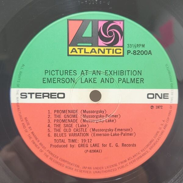 Emerson, Lake & Palmer / Pictures At An Exhibition [P-8200A] - 画像4