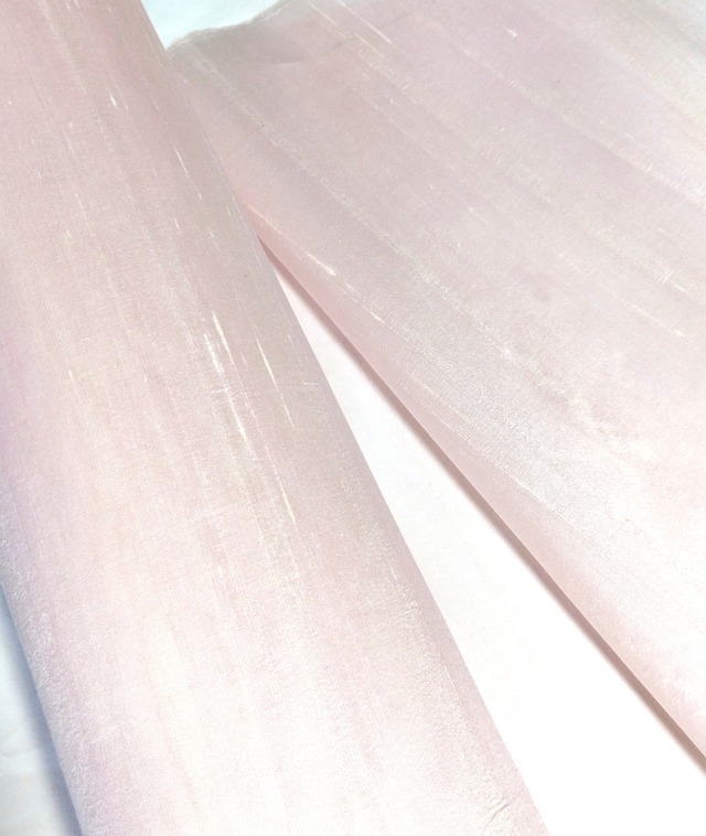 ポジャギ オクサ 絹布 桜色 size100cm×38cm v@sk | ポジャギの布屋 Fir tree