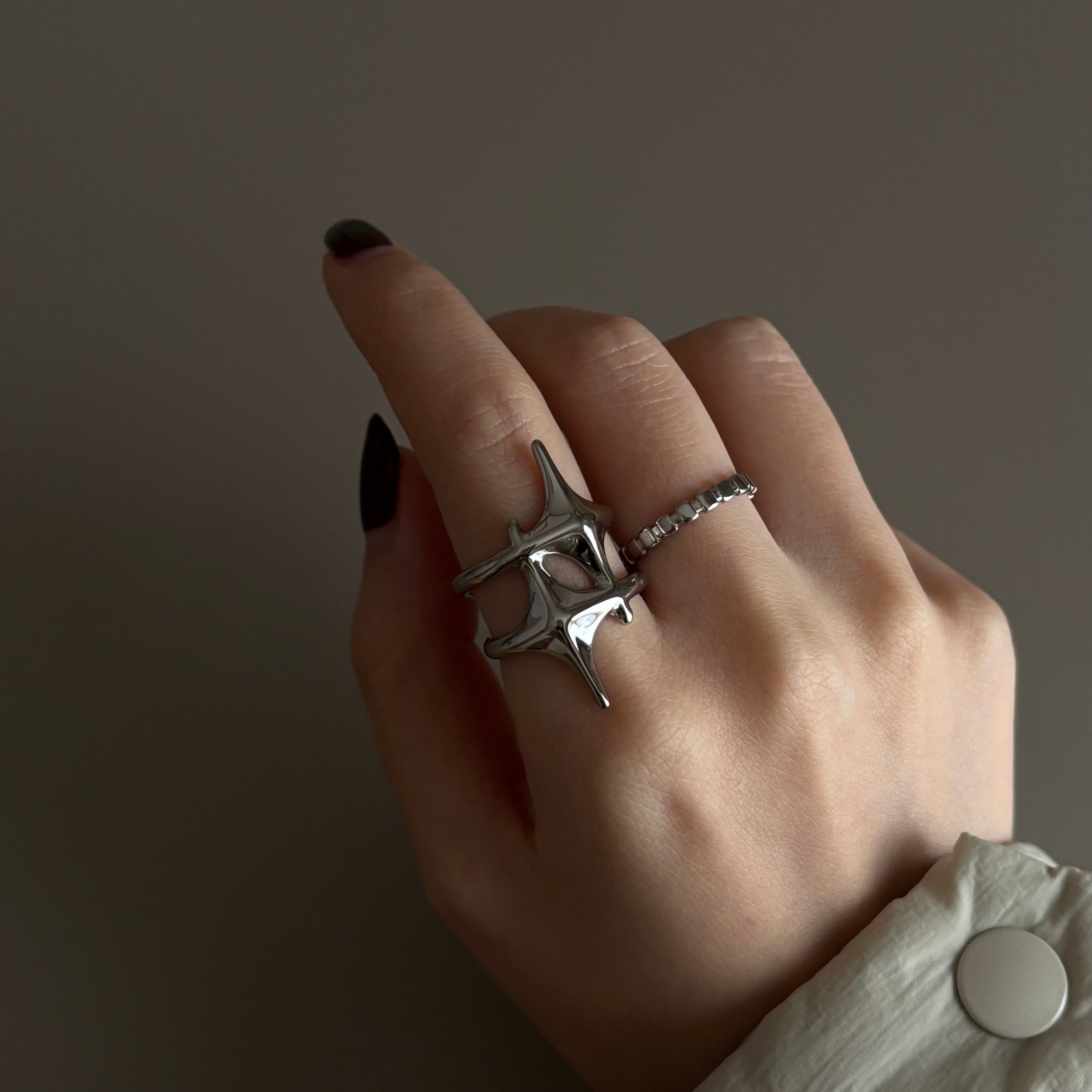 Stainless steel ring #16