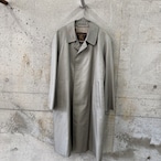 Silk concealed trench coat