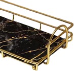 トレイ アクセサリー コスメ スキンケア 鉄製収納棚 ワイヤー 化粧台 オーガナイザーラック ドレッサー カウンタートップ 黒 白 ブラック ホワイト