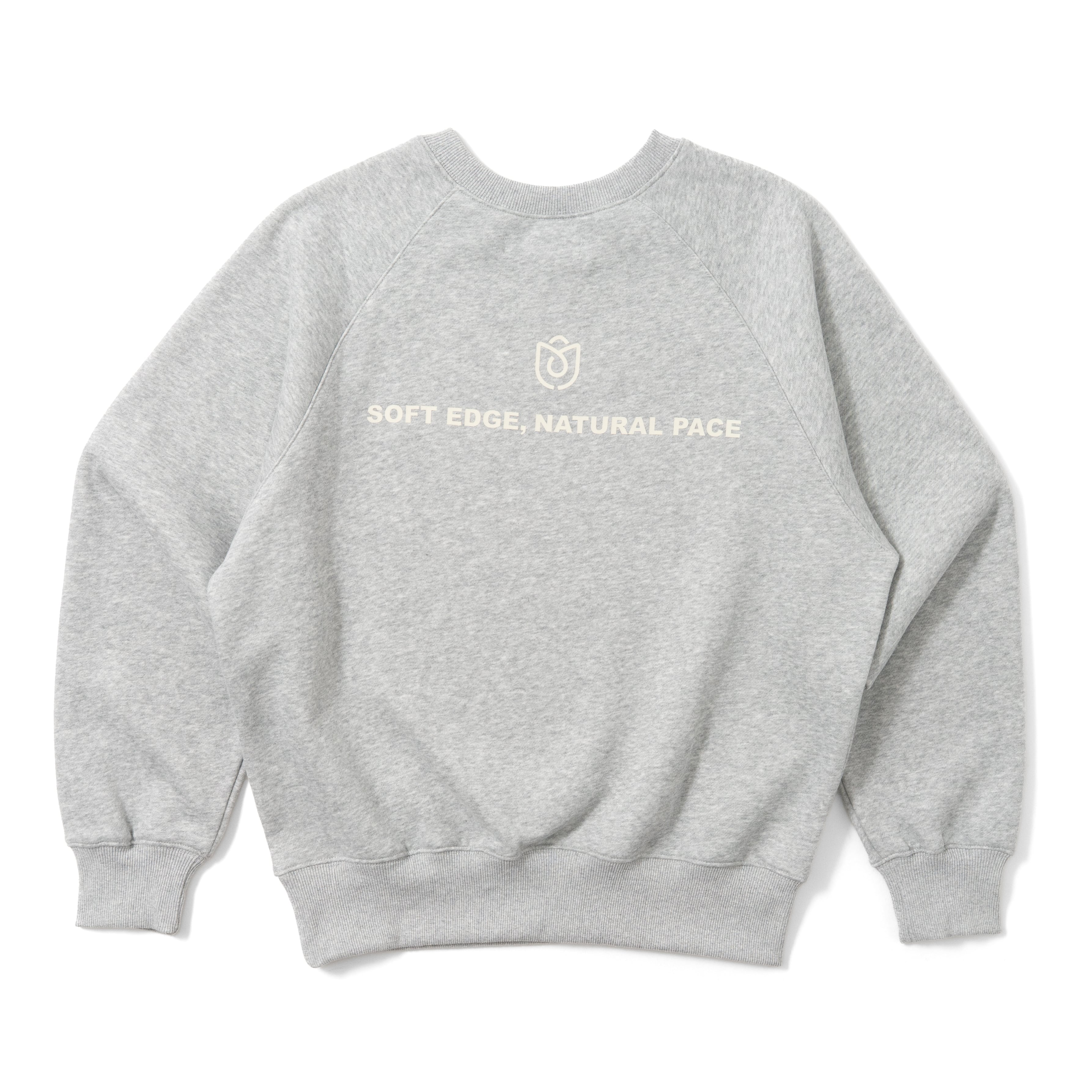 ALPSDR LOGO RAGLAN SWEAT / GRAY