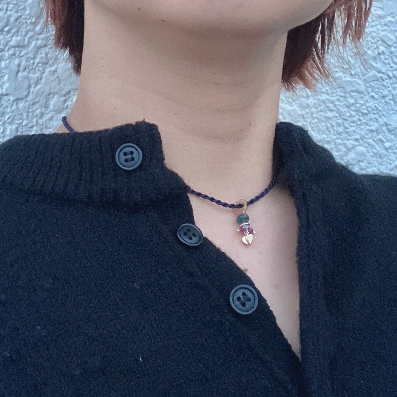 きらめきペンダントトップ（オレンジ）