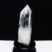 水晶 六角柱 水晶 ポイント 台座付属 一点物 152-3756
