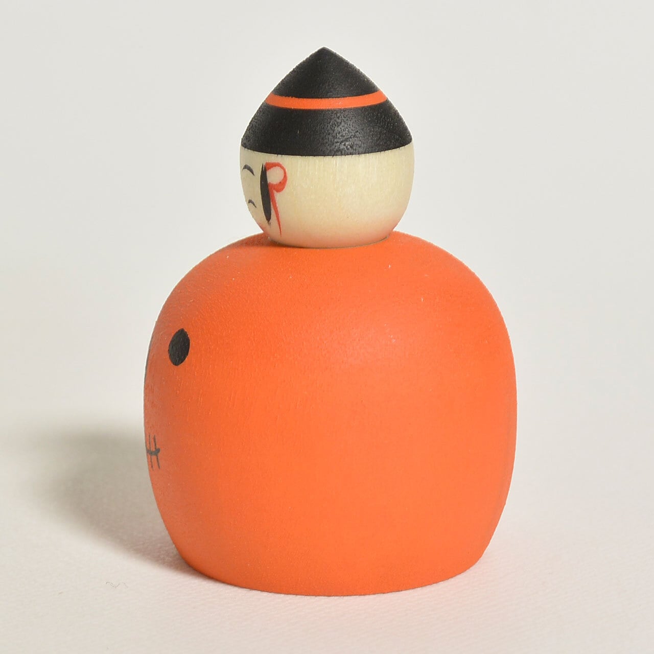ハロウィンえじこちゃんこけし 約1.5寸 約4.5cm 鈴木明 工人（作並系