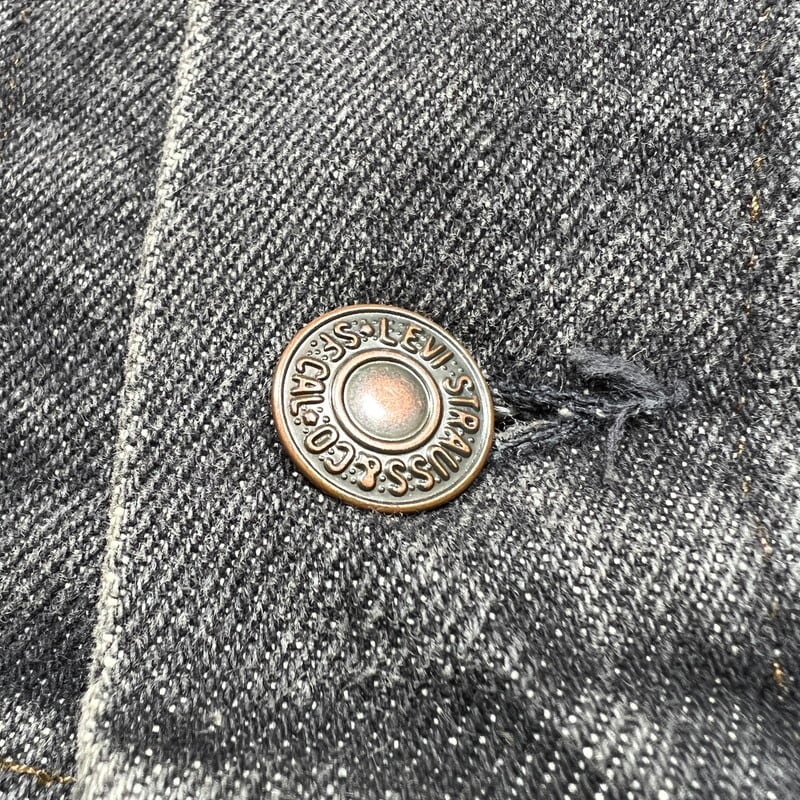 80's ~ Levi's 70506-0259 リーバイス ブラックデニムジャケット
