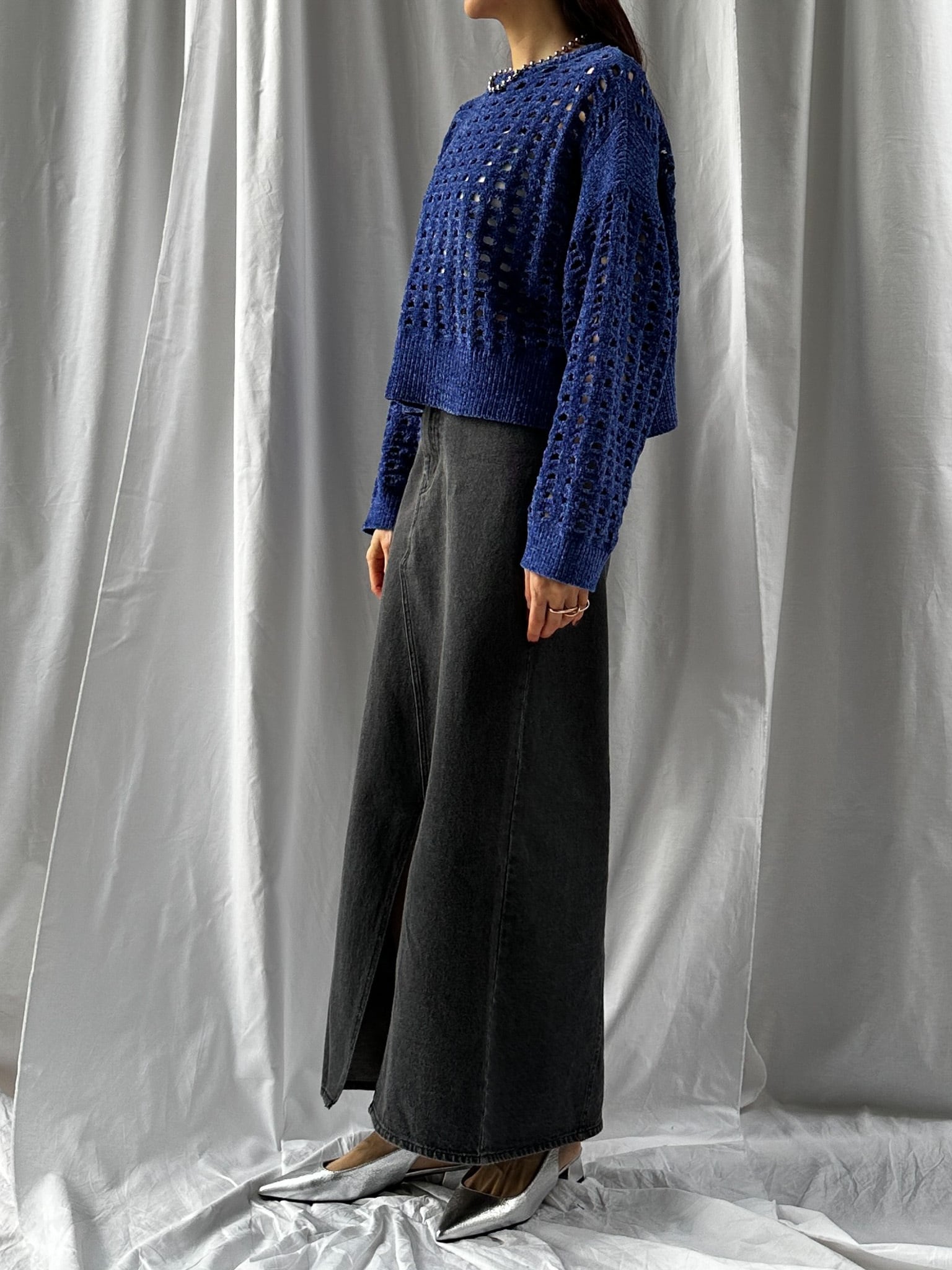 MORE MESH KNIT （ﾓｰﾙﾒｯｼｭﾆｯﾄ）【5545007】 | CIEL'AIR