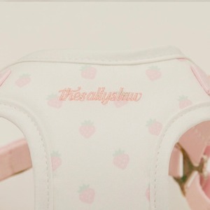 【予約】[ thesallyslaw ] Bailey cushioning harness｜Strawberry Blush