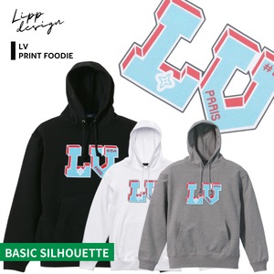 LIPP 「"LV logo" Foodie Black/White/Gray」