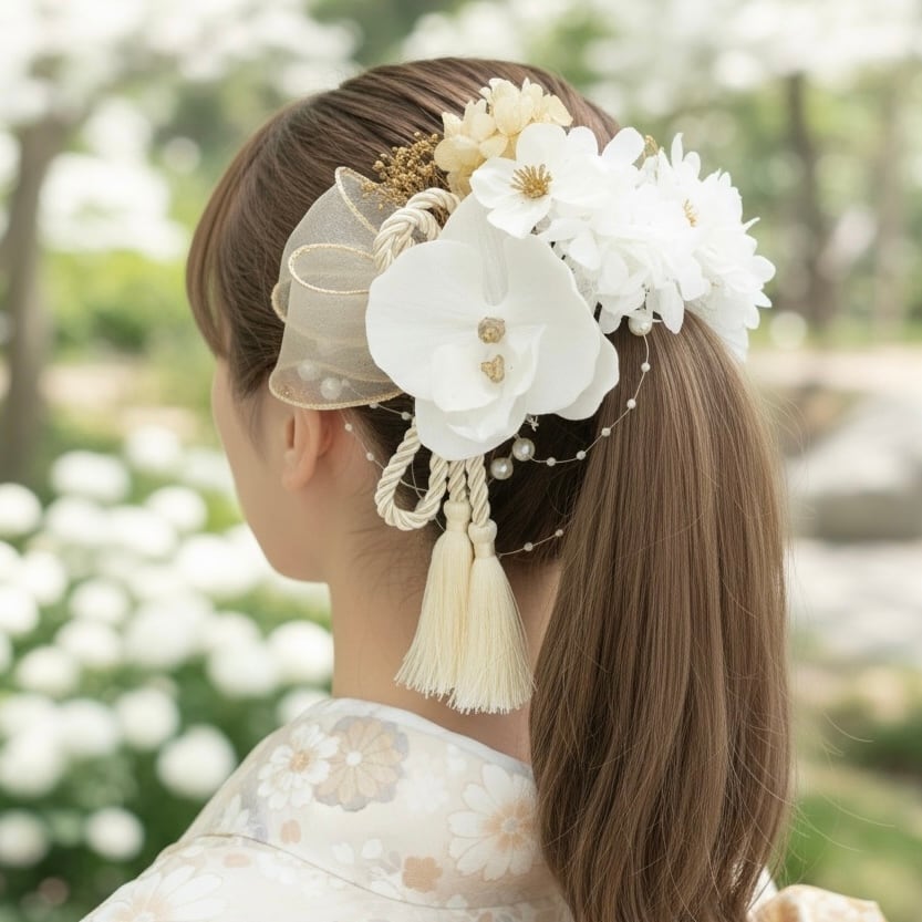 ポニー | Lomeri (ロメリ) お花のヘアアクセサリー専門店