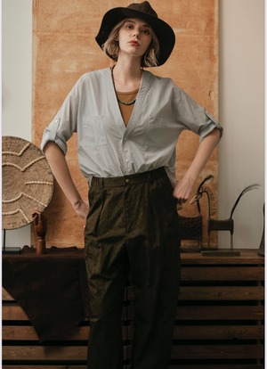 【ご予約】Vネックシャツ 8623203 【LeMelange】