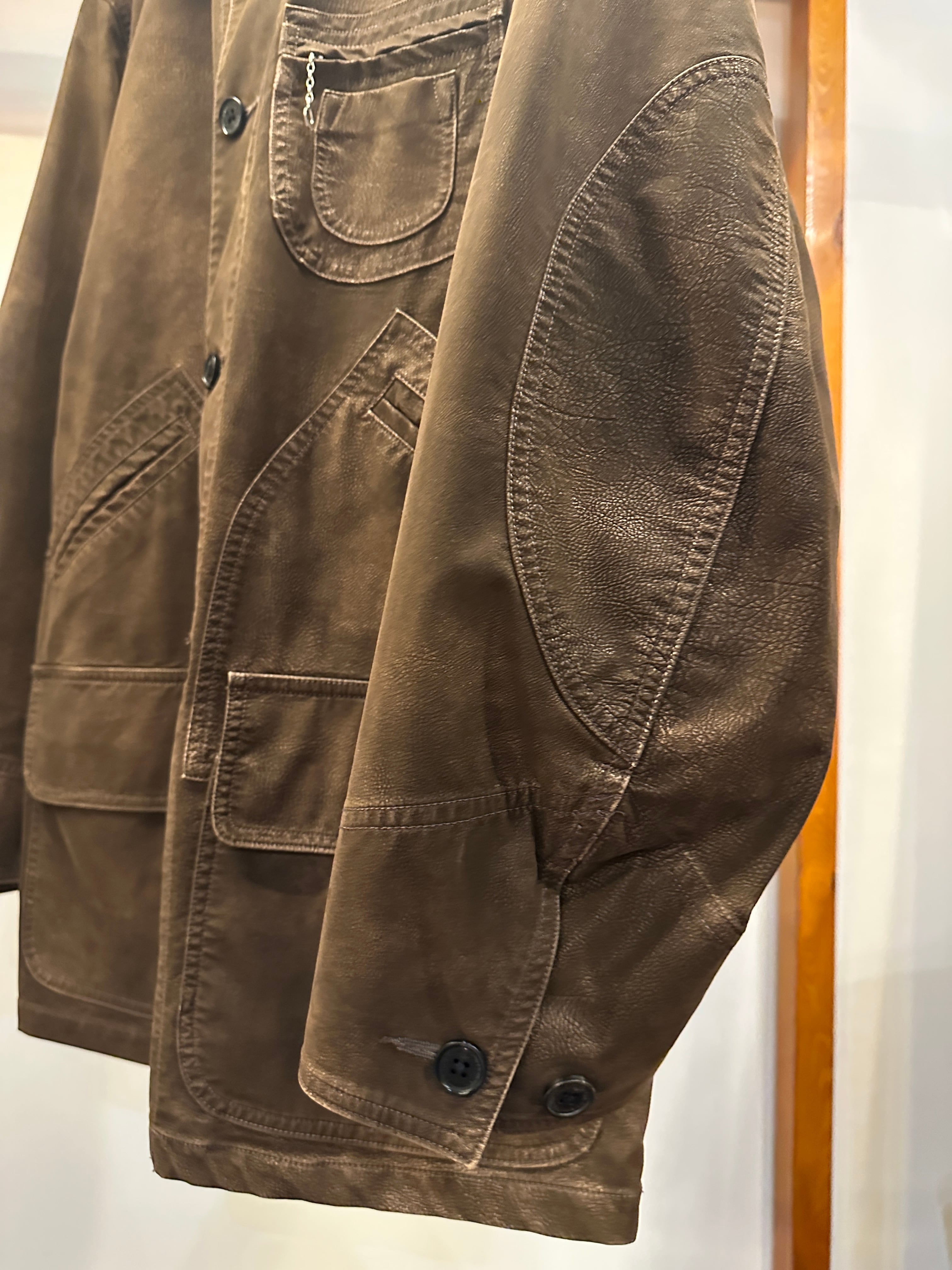 最終値下！Artificial Leather Hunting Jacket｜Artificial Leather