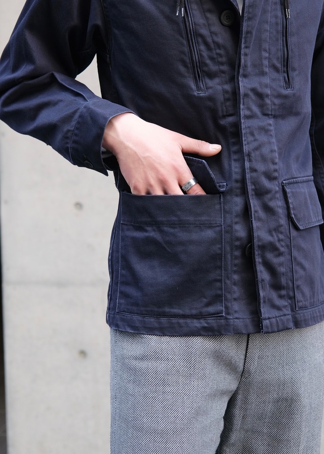 90’s A.P.C. fly front cotton jacket