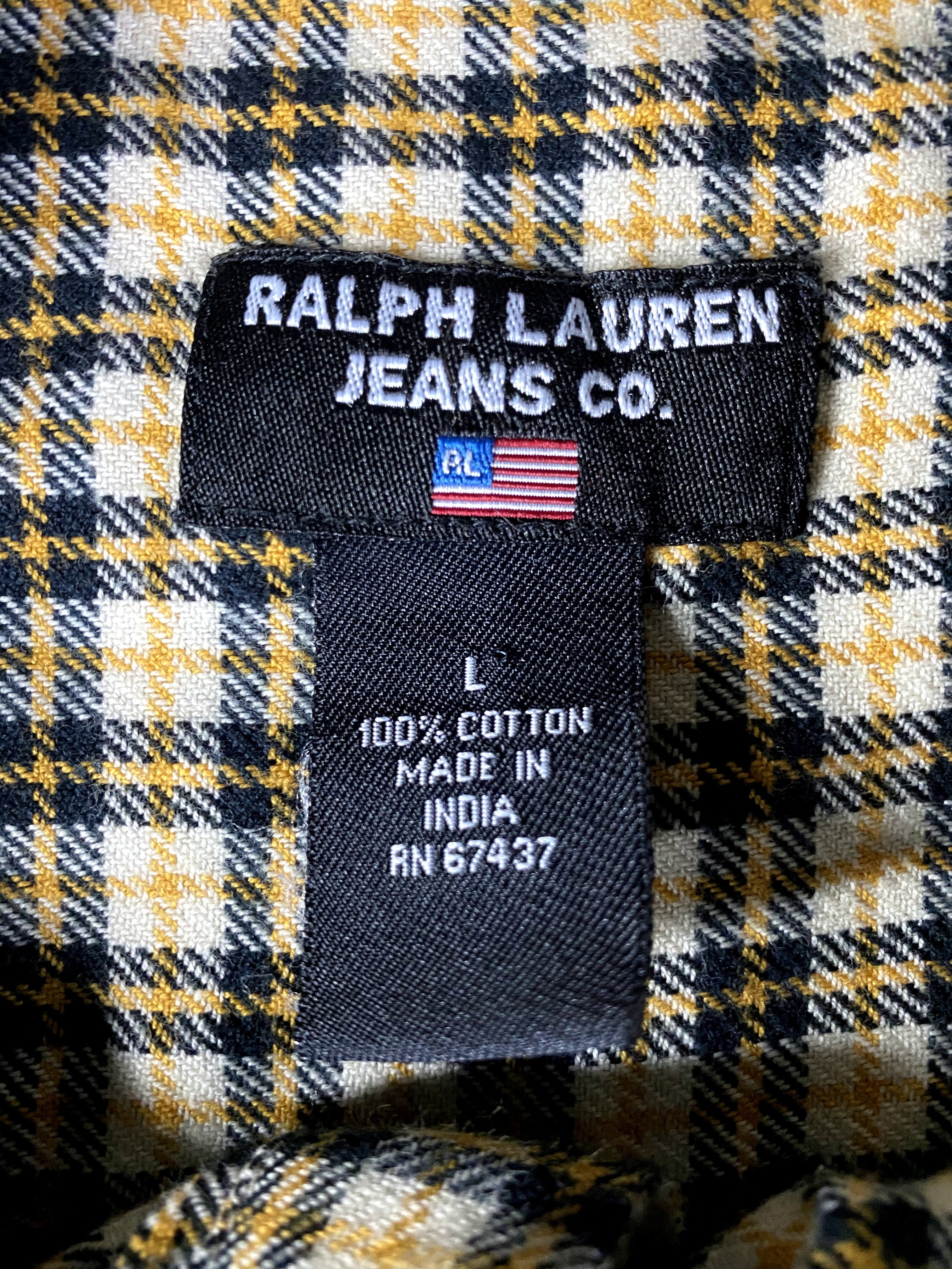 Ralph Lauren ［ラルフローレン］ リメイク フランネルシャツ シャツ