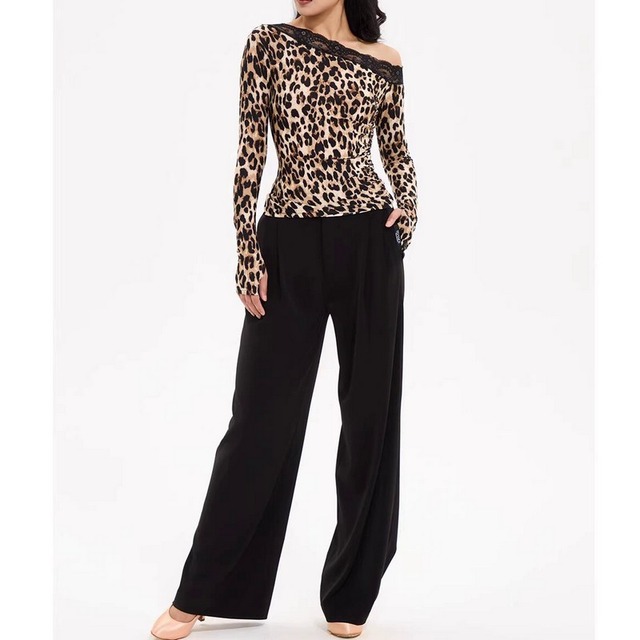 ワンショルダー レースダンストップス ds0904