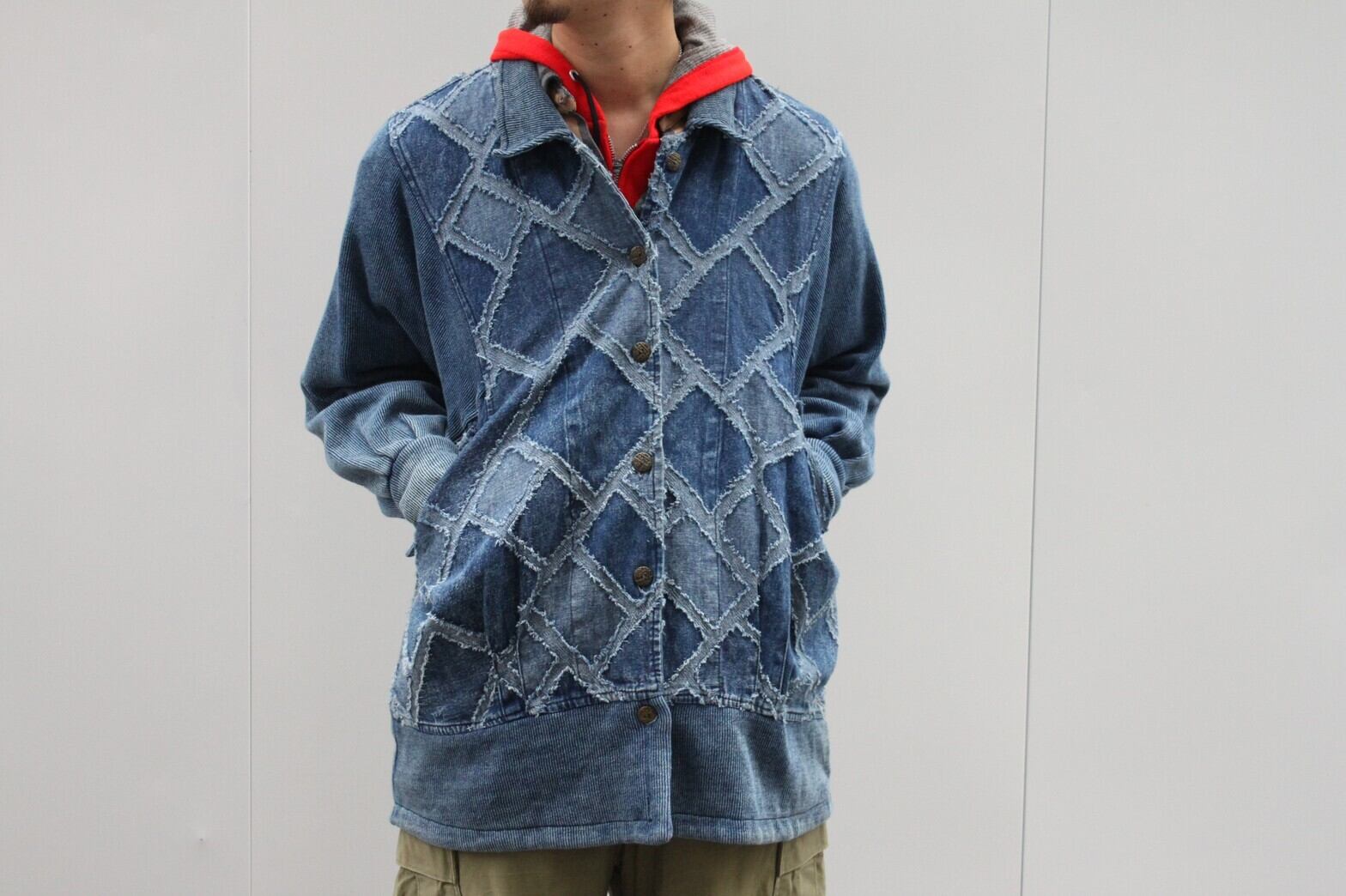 old denim design jacket