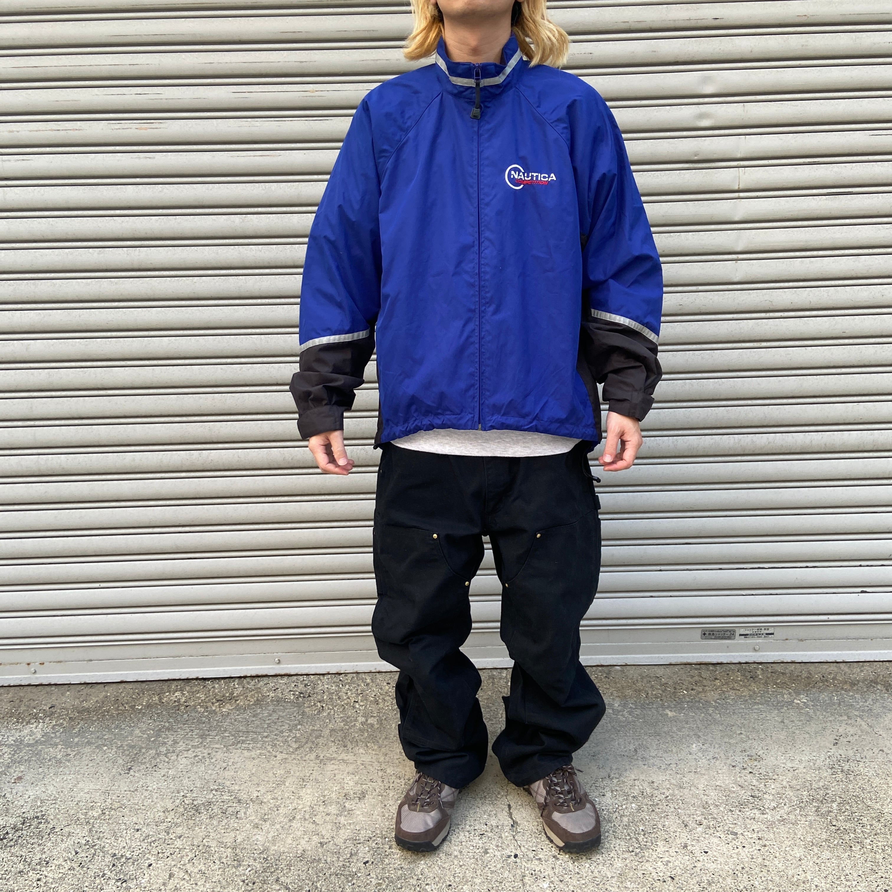 送料無料』90s NAUTICA コンペティション ベンチレーション テック