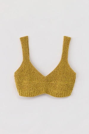 MIX RIB SWITCHING CAMI 26AWAC-019 YELLOW