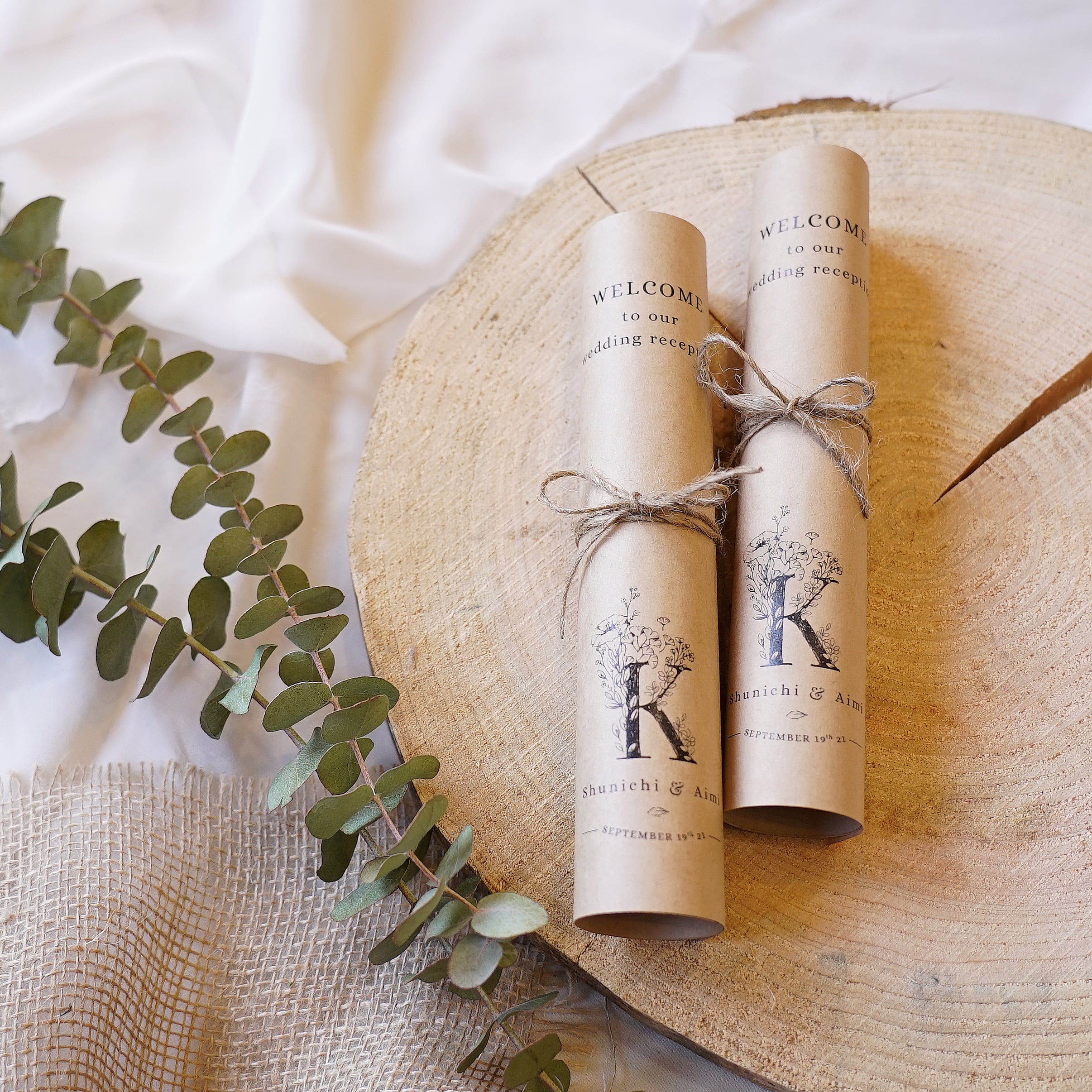 くるくる席次表 129~/部 <クラフト紙>