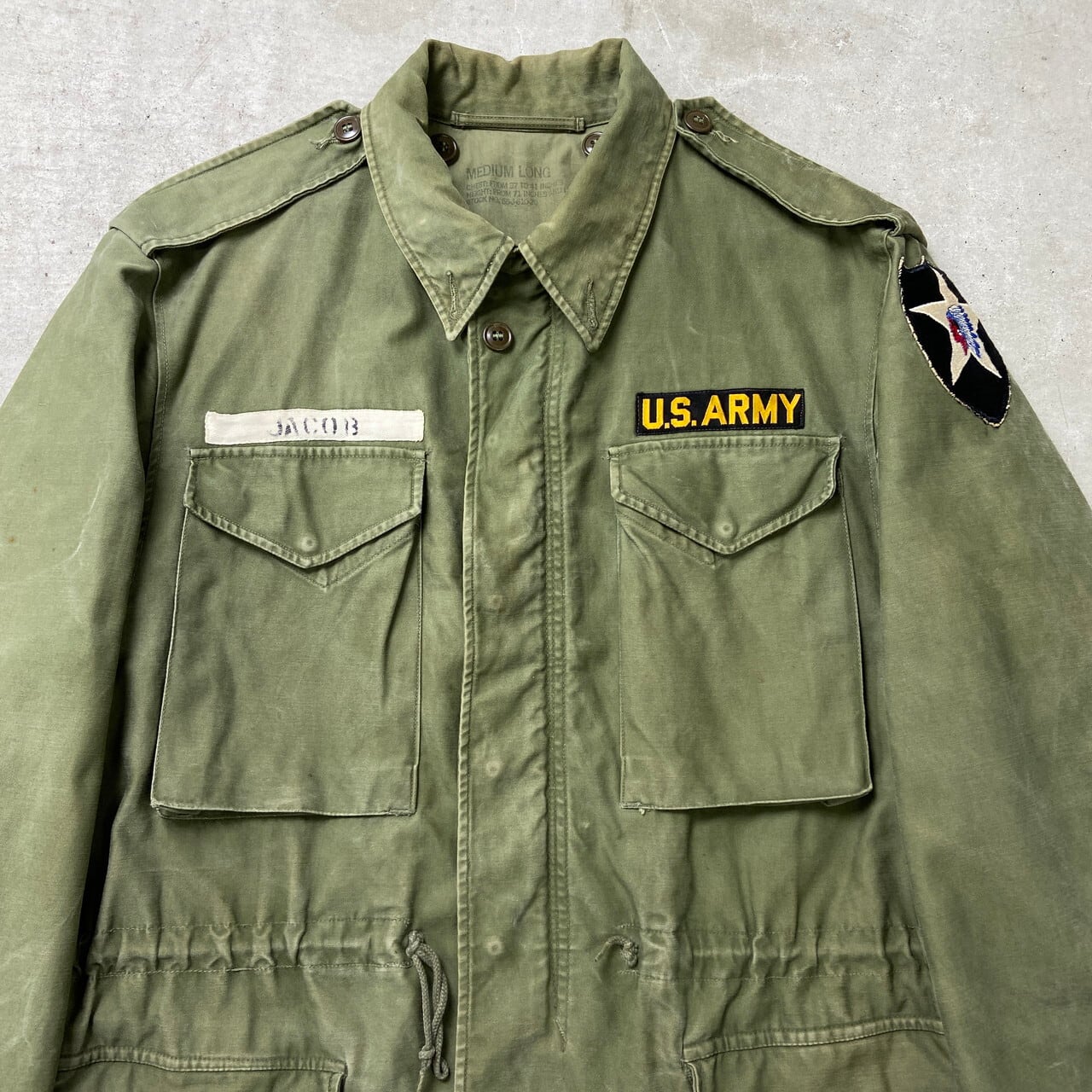 52年納品 50年代 U.S.ARMY 米軍実品 M-51 ミリタリー フィールド