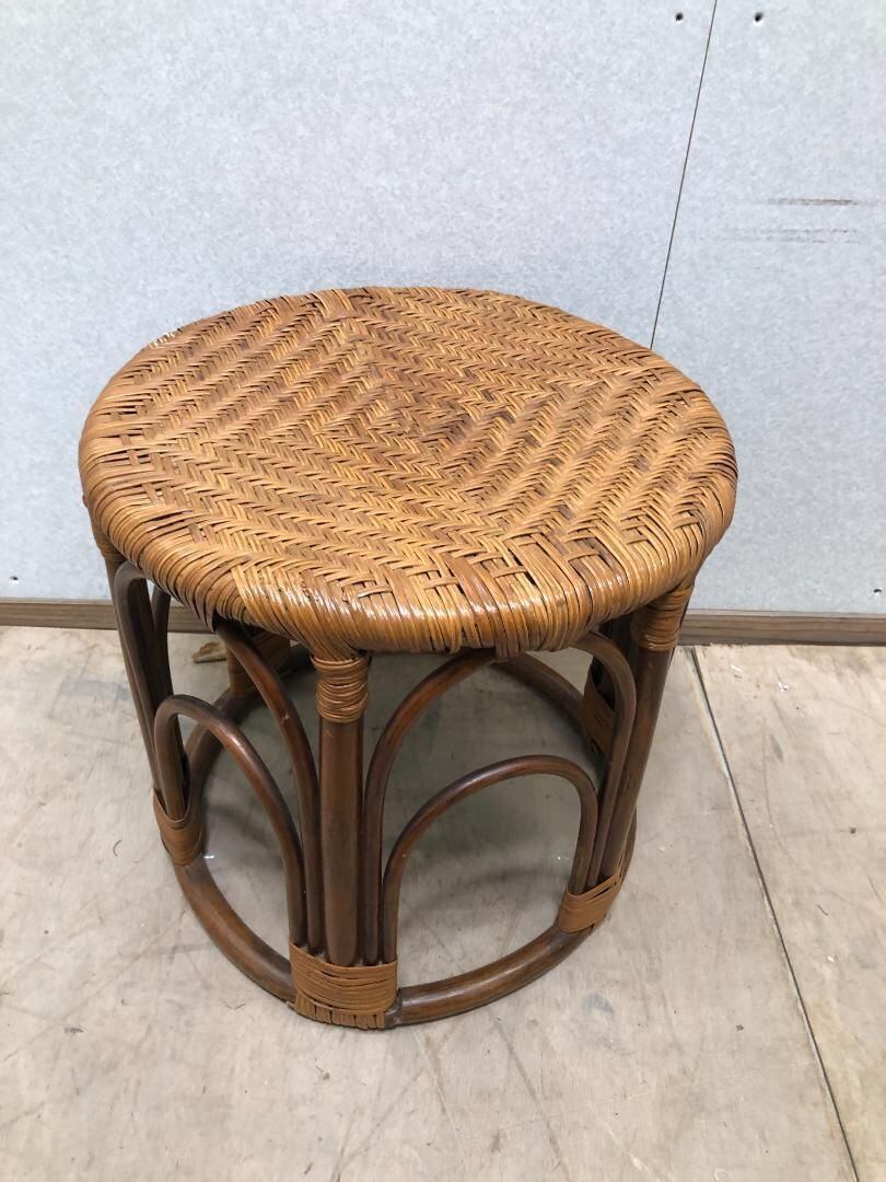 ラタンチェア イス ヴィンテージ ラタン 藤家具 250226-3 ラタンチェア