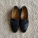 yvessaint laurent buckle shoes