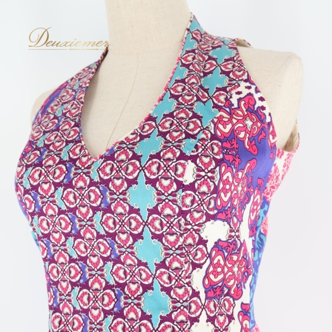 フラメンコ 衣装 ワンピース ドレス エルモサ HERMOSA タイト 柄 模様 お洒落 ダンス パーティ 発表会 ピンク系 ブルー系 パープル系 フラメンコ衣装 おしゃれ ワンピース ドレス タイトスタイル エルモサ パターン カラフル ステージ衣装 ダンス衣装 レディース